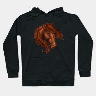 Horse Head - Sorrel Snip Hoodie